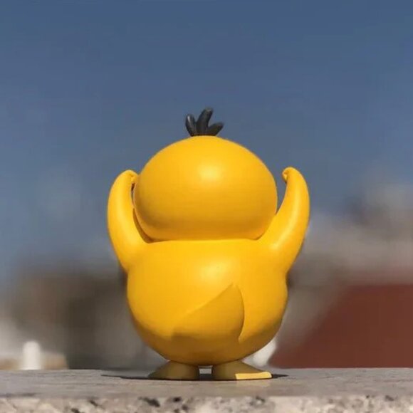 Pokemon - Psyduck Battle Pose Mini Figure - Picture 3 of 5